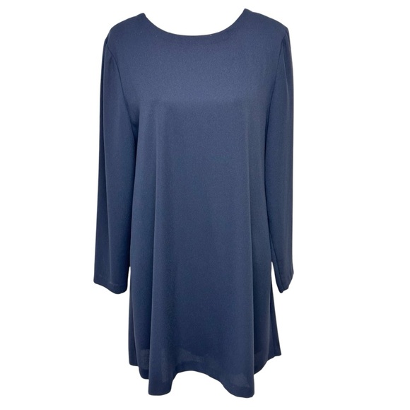 388 - Randi May Collection Vintage Navy Shift Dress - Picture 10 of 12